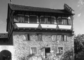 Schloss laufen, Rheinfall
